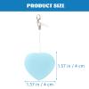 SAFIGLE Heart-Shaped Macaron 4-Pack - Portable Lens Cloths for Glasses Cameras Phones - Compact 1.5 Inch Soft Anti-Static for and Accessories view 2
