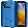 Nakedcellphone Case and Hand Strap Combo for Zebra TC53 TC58 - Blue view 3