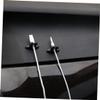 Cable Clips,16pcs Self-Adhesive Cable Holder Multipurpose Mini Wire Clip Cable Organizer Cord Management for Car (Black) view 2