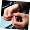 Cable Clips,16pcs Self-Adhesive Cable Holder Multipurpose Mini Wire Clip Cable Organizer Cord Management for Car (Black) view 3