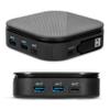 Targus USB-C Universal Dual HD Docking Station with 80W PD Pass-Thru, Dual Monitor (HD) or Single Monitor (2K), TAA Compliant Laptop Docking Station with DisplayLink view 1