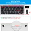 CaseBuy MacBook Pro 13 inch Keyboard Cover Shortcuts for MacBook Pro 13 inch M2 2023, 2022, 2021 2020 M1 A2338 A2289 A2251 & MacBook Pro 16 2020 2019 A2141 MAC OS Shortcut Hot Keys Keyboard Protector view 2