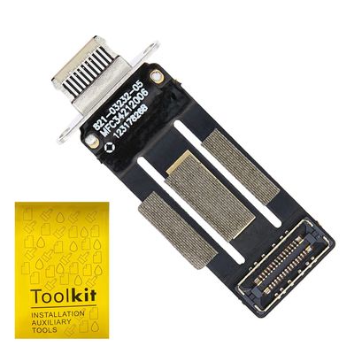 TPhaelay Dock Connector Replacement Compatible with iPad mini 6 A2567 A2568 A2569 2021 Charging Port Assembly Flex Cable(White)