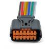 AELFIE 12Pin Car Back View Camera pl;/UG Wiring Harness Auto wat/erp/;ro/ofW Electrical Connector HP285-12021 Fit Compatible with Hyun.dai SO.NATA KI.A view 3