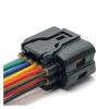 AELFIE 12Pin Car Back View Camera pl;/UG Wiring Harness Auto wat/erp/;ro/ofW Electrical Connector HP285-12021 Fit Compatible with Hyun.dai SO.NATA KI.A view 4