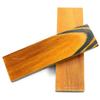 EZSMITH Dymalux Handle Scale Set - (Layered) - (Fighting Irish) - (Natural/Green) - (5.0 x 1.5 x 0.250) - Custom Handle Material view 1