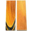 EZSMITH Dymalux Handle Scale Set - (Layered) - (Fighting Irish) - (Natural/Green) - (5.0 x 1.5 x 0.250) - Custom Handle Material view 2