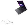 BoxWave Stand and Mount Compatible with Lenovo Legion 5 Pro (16 in - 82JS) - Pocket Aluminum Stand 3-in-1, Portable Multi Angle Viewing Riser - Metallic Silver view 1