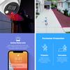 Amcrest UltraHD 4K (8MP) IP POE AI Camera, 4K @30fps, 98ft Night Color Vision F1.0, Security Outdoor Turret Camera, Vehicle & Human Detection, Active Deterrents, Two-Way Audio, IP8M-DT3949EW-3AI view 4