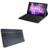 BoxWave Keyboard Compatible with MEBERRY Android 11 Tablet M7 (10.1 in) - SlimKeys Bluetooth Keyboard, Portable Thin with Chiclet-Style Keys - Jet Black view 1