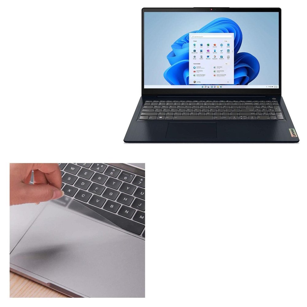 BoxWave Touchpad Protector Compatible with Lenovo IdeaPad 3 (15 in - 82RN) - ClearTouch for Touchpad (2-Pack), Pad Protector Shield Cover Film Skin