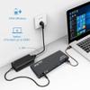 WAVLINK Universal Laptop Docking Station Dual Monitor with 65W Power Delivery for Windows Mac M1/M2, Displaylink Dock, USB C/A to Dual HDMI/DisplayPort Adapter, Gigabit Ethernet, 6 USB 3.0, Audio/Mic view 2