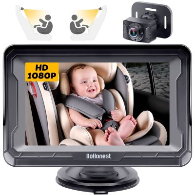 DoHonest Baby Car Camera HD 1080P: Rear Facing Car Baby Monitor Clear Image