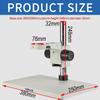 KOPPACE Large Platform 20X-40X Binocular Stereo Microscope WF10X/20 Eyepiece 1X Oil Proof Mirror view 3