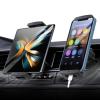 xuenair Z Fold 5 Car Mount, [360 Rotatable& Firmly Grip & Never Fall Off] Vent Tablet Mount for Car, iPad mini Car Mount for Samsung Z Fold 7 6 5 4 3 2 iPhone 16 Google Motorola LTC view 1