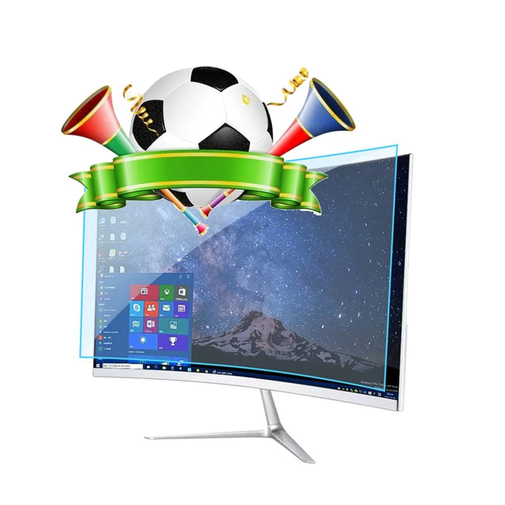 Anti Blue Light 75-85 Inch TV Screen Protector Matte AG Film Anti-Reflective Ultra-Clear Screen Filter, Relieve Eye Fatigue, Fits LCD, 4K OLED & QLED HDTV Displays,85inch 1902x1089mm