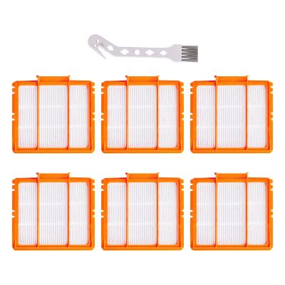 Carkio Vacuum Filter Replacement for Shark AV2501AE / AV2501S / RV2502AE / AV2511AE AI Robot Vacuum Cleaner, AV2501AE AV2502AE Filter (6 Pack)