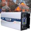 ELOMAS Pure Sine Wave Inverter,6000W 8000W 10000W 12000W Power Inverter,Dc 12V 24V 48V 60V 72V to Ac 110V 220V Car Inverter,with LCD Display and Ac Outlets Power Converter,6000W-24Vto110V view 1