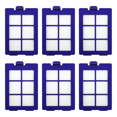 Carkio Vacuum Filter Replacement Compatible with Robovac X8 Robot Vacuum, Vacuum Filter Replacements HEPA Filter Vacuum Robot Replacement Spare Parts (6 Pack)