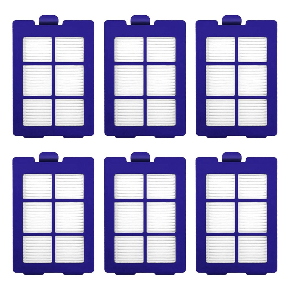 Carkio Vacuum Filter Replacement Compatible with Robovac X8 Robot Vacuum, Vacuum Filter Replacements HEPA Filter Vacuum Robot Replacement Spare Parts (6 Pack)