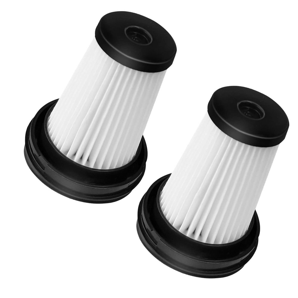 Carkio Pack of 2 VCH9632 Filters Fit for Grundig VCH9629 VCH9630 VCH9631 VCH9632 Dust Container Filter Replacement Filter # 91780008590 Robot Vacuum Cleaner Household Sweeper Replaces