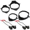 New Car Speakers 300W Car/Truck Speakers for Front & Rear Doors w/Installation Kit view 2