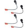 New Car Speakers 300W Car/Truck Speakers for Front & Rear Doors w/Installation Kit view 3