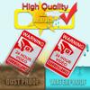 2 Pack of Video Surveillance Signs for Private Properties to Prevent No Trespassing. 10" by 7", Aluminum, Indoor Or Outdoor Use for your Home, Business, CCTV Security Cameras, With All Weather UV Protected & Waterproof Construction. (2 PACK) view 3