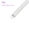 DMiotech 1Pcs 10m-1mm White Silicone Fiberglass High Temperature Sleeving Insulation Tubing for Wire Protection view 3