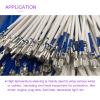 DMiotech 1Pcs 5m-2mm Black Silicone Fiberglass High Temperature Sleeving Insulation Tubing for Cable Protection view 2