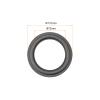 Rebower Speaker Foam Edge Surround Rings Rubber Perforated Subwoofer Rings Replacement Parts [for Repair or DIY Speaker Decoration] - 4.5" / Black / 2 Pack view 2