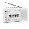 SEMIER Small Cassette Player Recorder, Cassette to Digital Converter via USB or Micro SD Card, Powered by AC or 4 AA Battery, AM FM Radio Tape Recorder with Build-in Speaker and Earphone Jack view 1