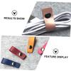 ULDIGI Cable Keeper Set 20pcs Leather Straps for Cord Wrapping Charging Cord Organizers Wire Ties view 2