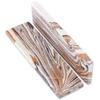 Recone Stone - Stone Handle Scale Set - Old Lace White - (5.0 x 1.25 x 0.250) - Unique Set view 2