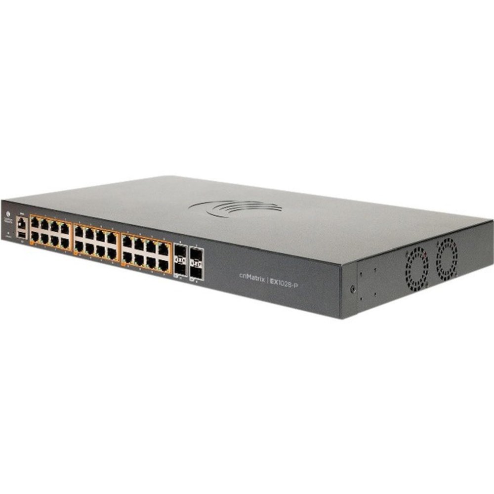 Cambium Networks - MX-EX1028PXA-0 - Cambium Networks cnMatrix EX1028-P Ethernet Switch - 24 Ports - Manageable - 2 Layer