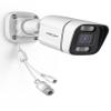 FOSCAM 3K 5MP Outdoor Security IP POE Camera, V5EP Home Security Surveillance Camera with AI Detect Human/Vehicle,66ft Color Night Vision,2-Way Audio,Motion Alert,Spotlight & Siren Alarm,120 FoV,IP66 view 1
