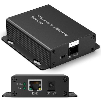 100BASE Ethernet Media Converter Device,Automotive-Grade, 2-Wire Ethernet BroadR-Reach(100BASE-T1) to Fast Ethernet (100BASE-TX) Automotive IEEE 100BASE-T1 Compliant with 100Mbit/s Transmit