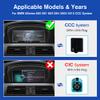Android 13 Car Radio for BMW 3/5 Series E60 E61 E63 E64 E90 E91 E92 CCC (2004-2008),4+64GB Stereo CarPlay Android Auto Multimedia Player GPS Navigator iDrive System Retained Supports 4G WiFi view 2