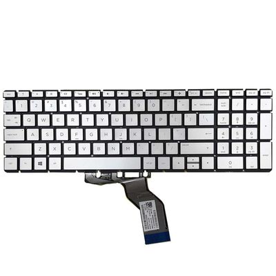 ADIUMA Keyboard Compatible with H-P Envy 17-AE000 17-ae100 17-ae051nr 17m-ae011dx 17-AE008 17-AE013CA Silver Backlit US