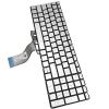 ADIUMA Keyboard Compatible with H-P Envy 17-AE000 17-ae100 17-ae051nr 17m-ae011dx 17-AE008 17-AE013CA Silver Backlit US view 2