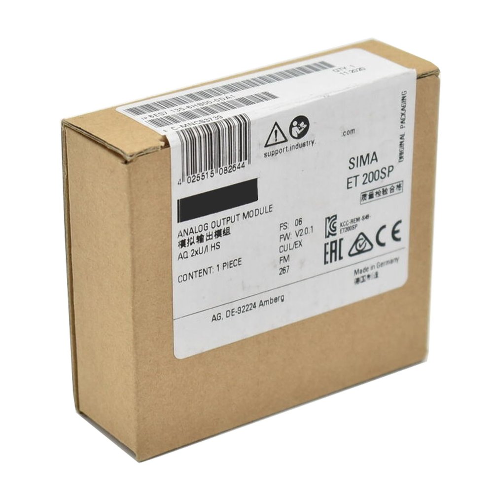 CBBEXP 6ES7135-6HB00-0DA1 ET 200SP Analog Output Module 6ES71356HB000DA1 Sealed in Box 1 Year Warranty Fast Shipment
