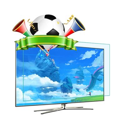 AIZYR Frosted Anti Glare Film 75-85 inch TV Screen Protector Anti Blue Light Monitor Filter for Standard or Curved, Relieve Eye Strain Protection Eyes and Sleep Better,82inch 1831x1049mm