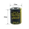 2PC 100 uf 450v JCCON Black Gold Power Adapter Inverter high-Frequency Capacitor 22x30 view 2