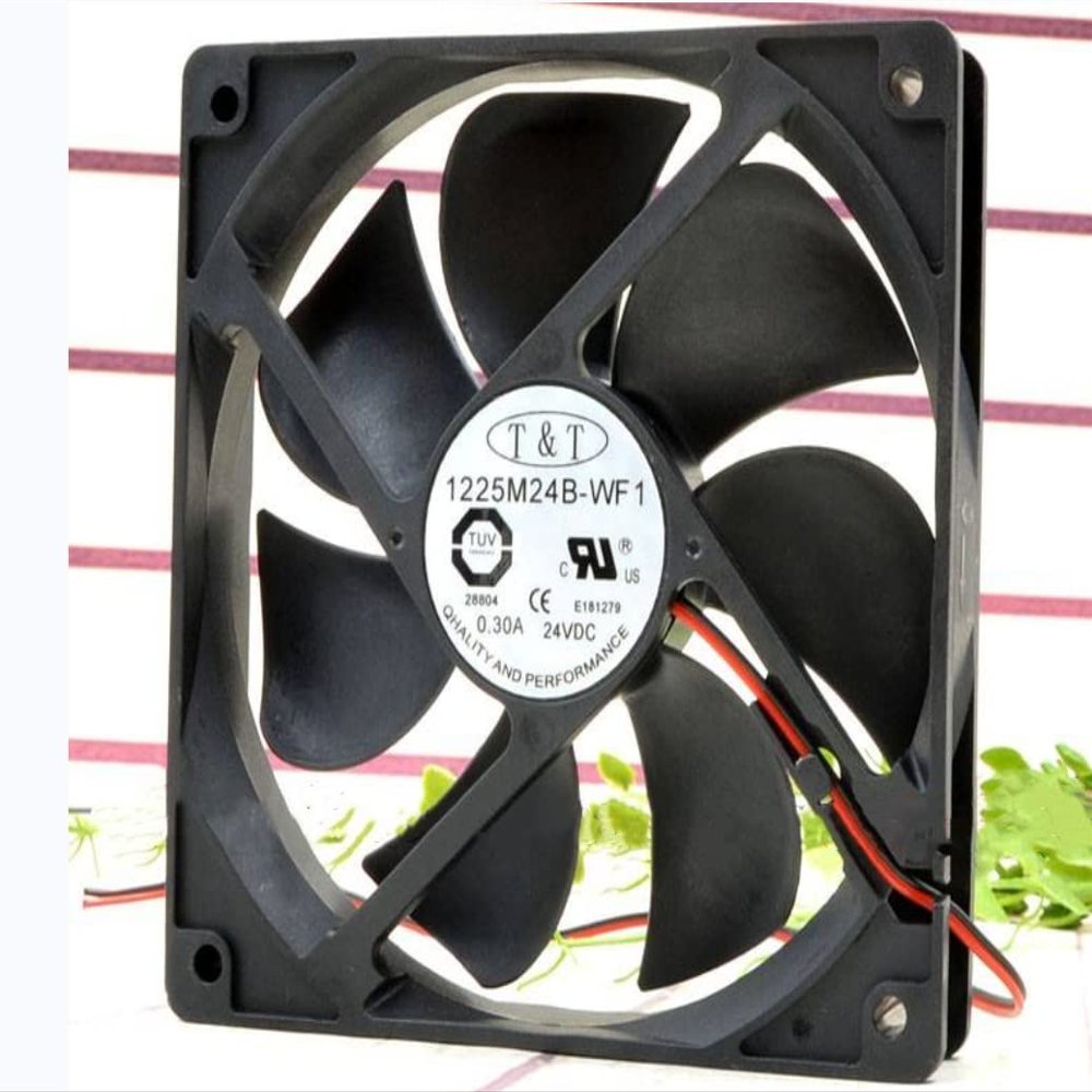 120X120X25MM Fan, for 1225M24B-WF1 24V 0.30A 2-Wire Cooling Fan