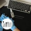 Tofficu 6-Piece Anti-Static Brush Set Conductive Bristles Pp Handle Keyboard Fan Cleaning Tool view 4
