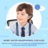 ACREO Open Ear Bluetooth Wireless Headphones with MIC for Children, OpenBuds Kids, Ultra-Light, Portable and Safer for iPad, Tablet or Computers (Navy Blue) view 2