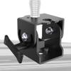 DITKOK Folding Antenna Mount - Roof Rack Mounting Bracket Kit, Fits Crossbars and Platforms, Folding Aerial Bracket for Antennas, Flags and Small LED Light - Channel Mount view 1