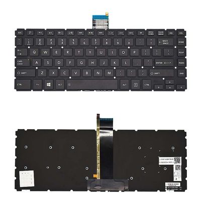 ADIUMA Keyboard Compatible with Toshib-a Satellite L40-B L40D-B L45-B L45D-B E45-B E45W-C Black US Backlit