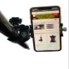 BBDOT Pole Clamp with Compass & Phone Holder Bracket Cradle,GPS,for Data Collector Total Station view 3