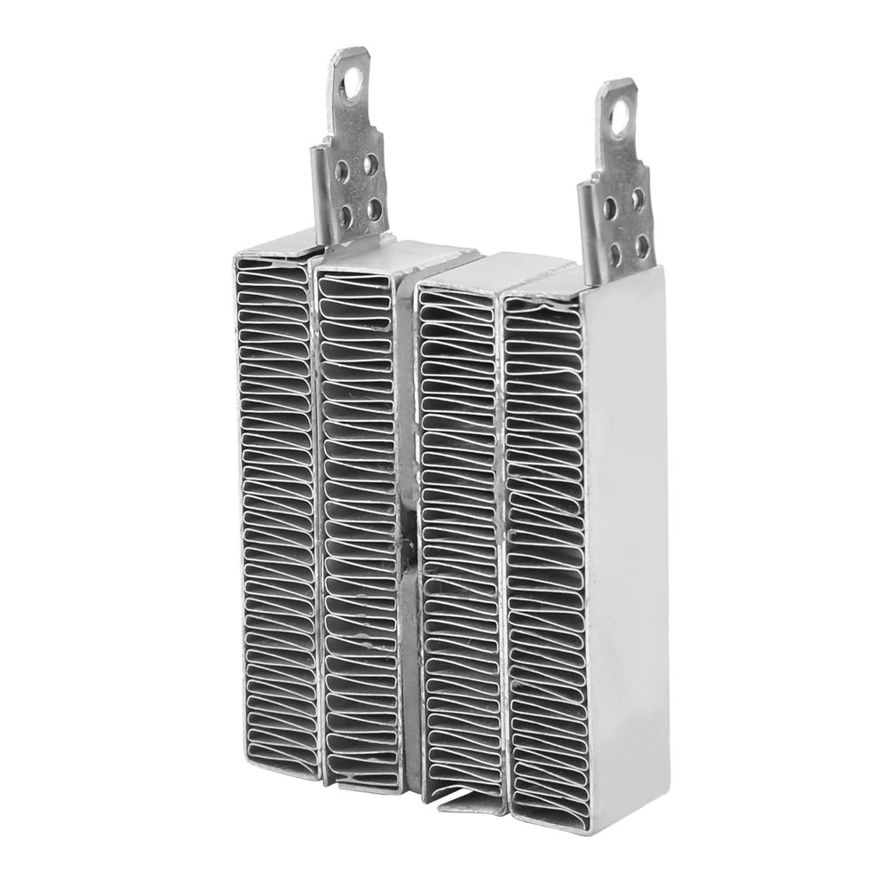Ceramic Air Heater Core, Compact Constant Temperature Heating for Air Conditioner Heater Aluminum Alloy Insulated 12V 70W 74 x 42mm 1 Pack
